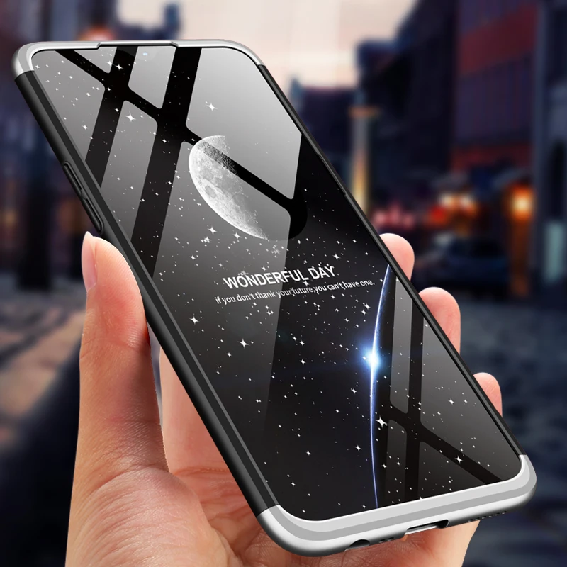 Realme 5 5i 5S C3 6i чехол 360 полная защита ударопрочный матовый для телефона Oppo 6 Pro