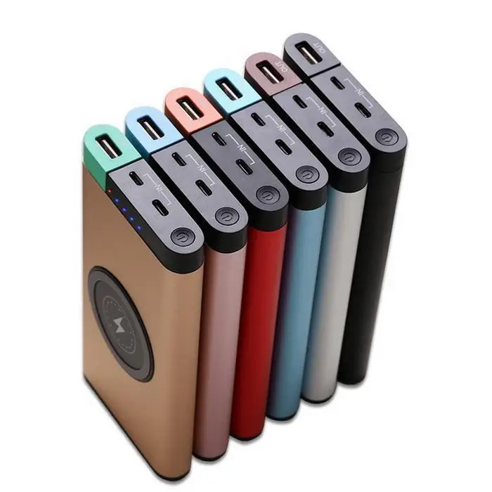 Power Bank 10000 мА ч беспроводное зарядное устройство портативная быстрая зарядка