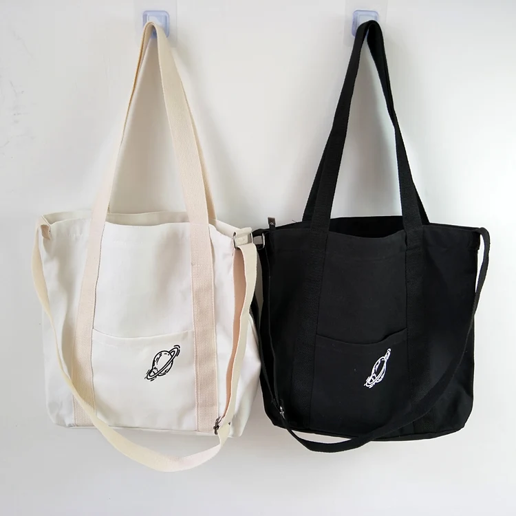 

Fashion Women Canvas Bags Cartoon Messenger Bags Shoulder Bags 2020 New Arrival Female Casual Soft Zipper Canvas Handbags