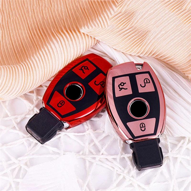 Новинка ТПУ чехол для автомобильного ключа Mercedes Benz C Class W204 GLC 260 C200 CIA GLA W205 W212 S E class