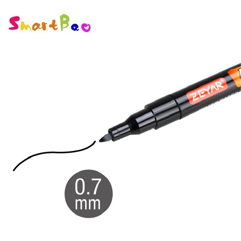 

0.7mm Art Marker Pen Water Based Acrylic Paints Marker , Waterproof, Opaque Ink, Light Fast, Permanent. Write on Most Surfaces