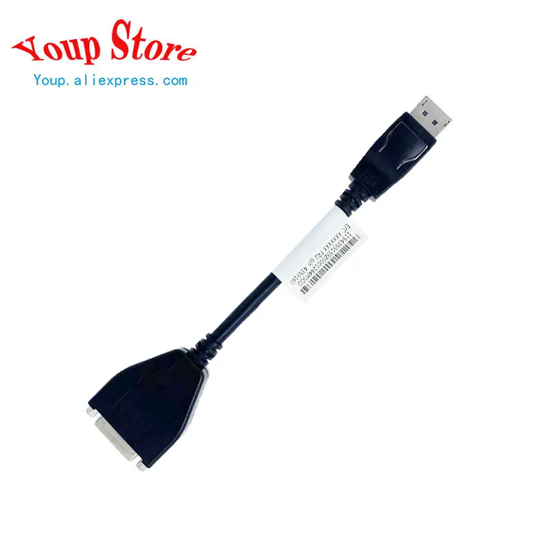 Переходник DisplayPort на один канал DVI-D 20 см для ноутбуков Lenovo Thinkpad HP Dell 43N9160 43N9159 00XJ087 |