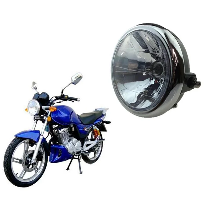 

Motorcycle Head Light for Haojue Suzuki EN125 EN125-2/2A HJ125K GT125 GSX125 Front Lamp 125cc Motos Lighting System Oxygen Bulb