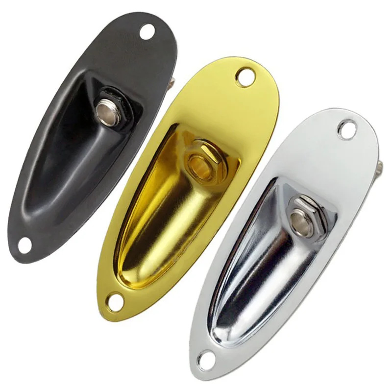 1pc professional boot stil 14 gitarre pickup ausgang eingang chrome jack stecker buchse für strat elektrische gitarren gitarre teile free globa