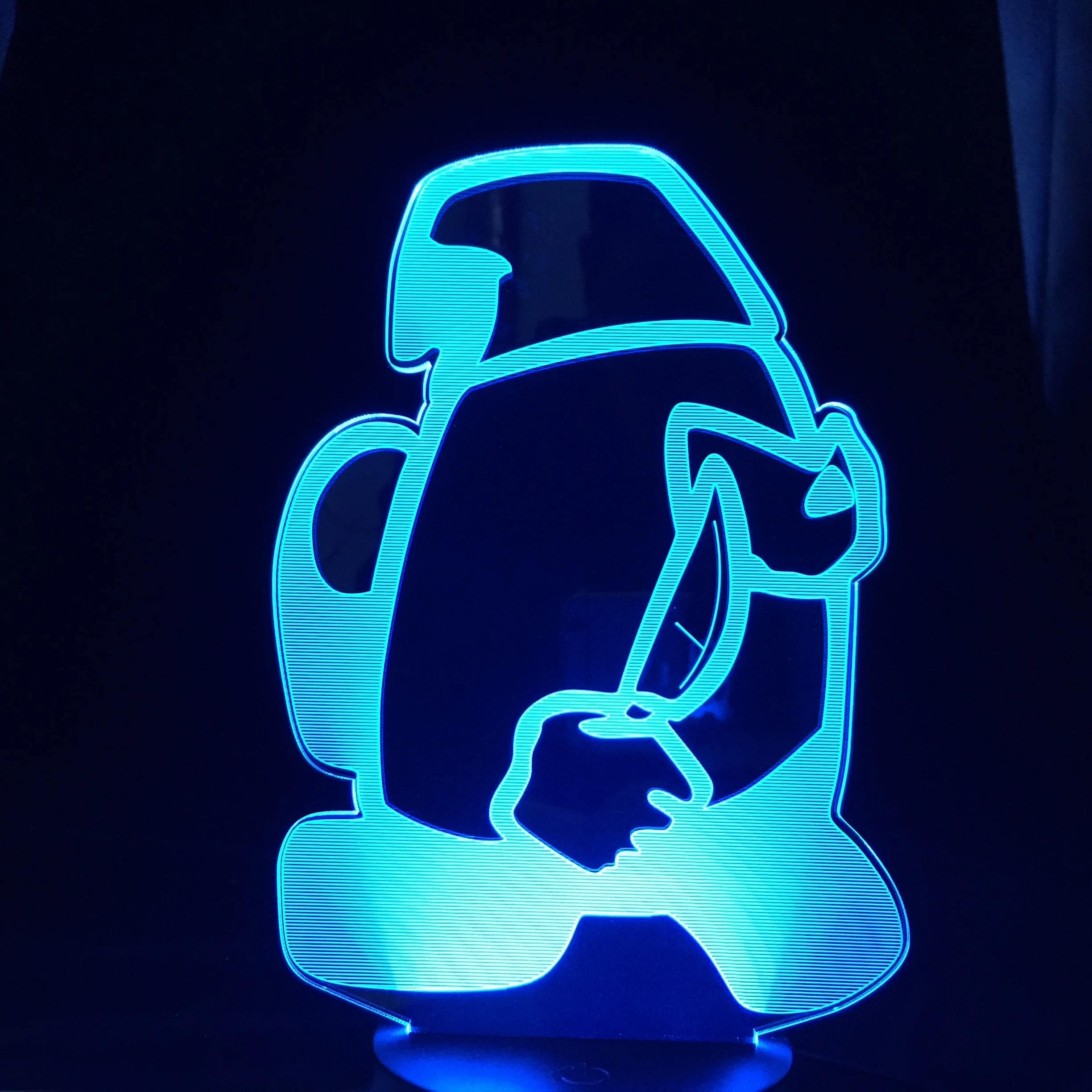 

LED 3d Night Light Lamp Game Light for Bed Room Decoration Cool Gift Plague Doctor Led Lamp Dropshipping Items