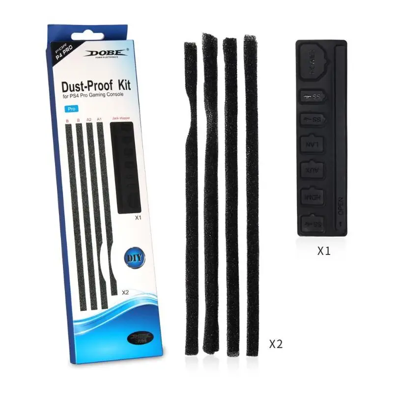 Пылезащитный чехол для PS4 Pro сетчатая пробка набор игровой консоли 2 в 1