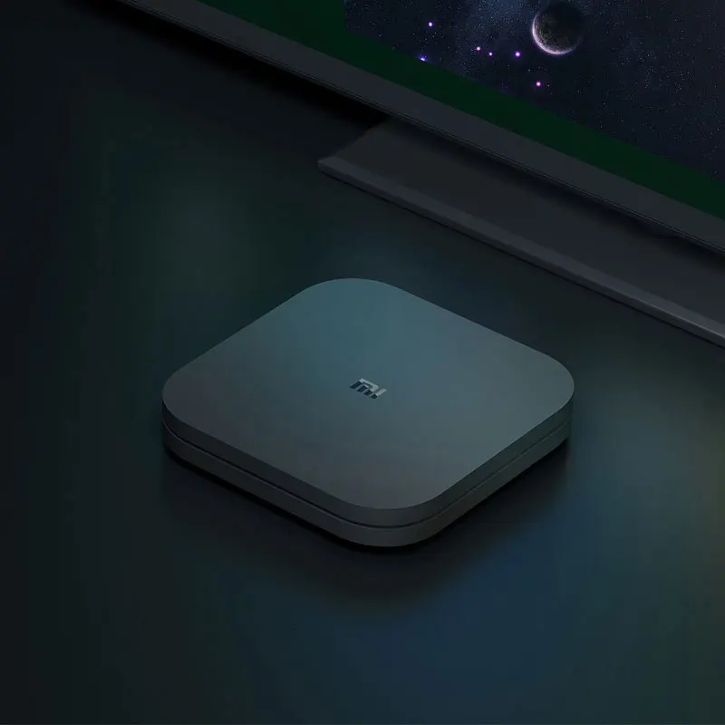 Xiaomi Mi Box S Smart Android tv 8 1 4K HDR четырехъядерный 2 4G/5 8G wifi Google Cast Netflix телеприставка 4