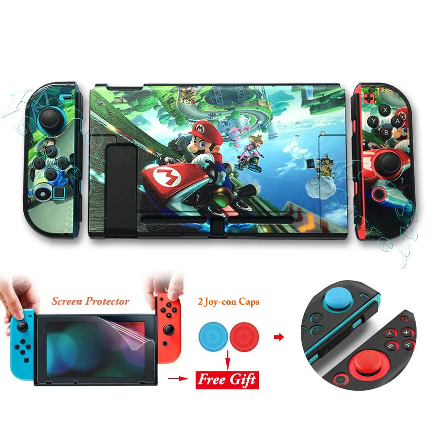 Защитная пленка для nintendo s с переключателем для nintendo_ Switch Shell nintendo Switch Cover для nintendo switch - Цвет: A007