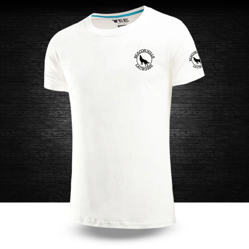 2021 Teen Wolf T-Shirts Stilinski 24 Lahey McCall Street Sports Printing Loose Breathable Shots Sleeve Harajuku Wholesale Tops | Мужская
