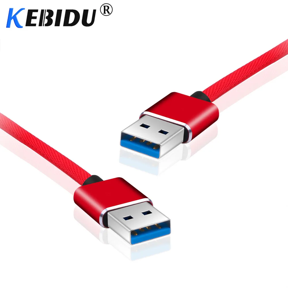 KEBIDU USB 2 0 кабель для передачи данных типа A к Удлинительный Тип папа Мужской