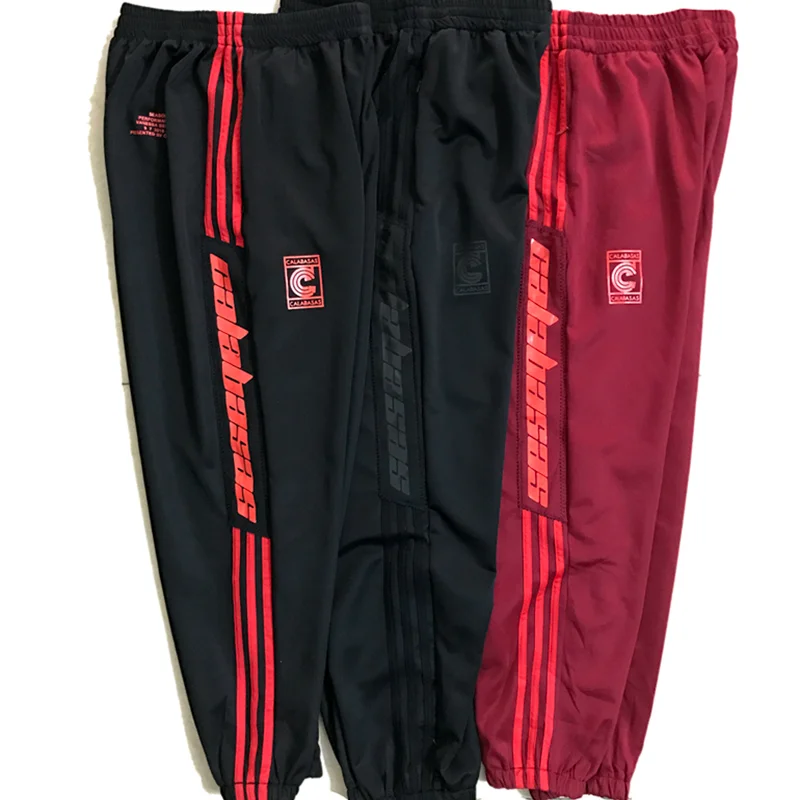 

Season 6 Pants Stripe Sports Pants Street Men WomenDrawstring Casual Fashio Jogging Season 4 Three Bars Trousers