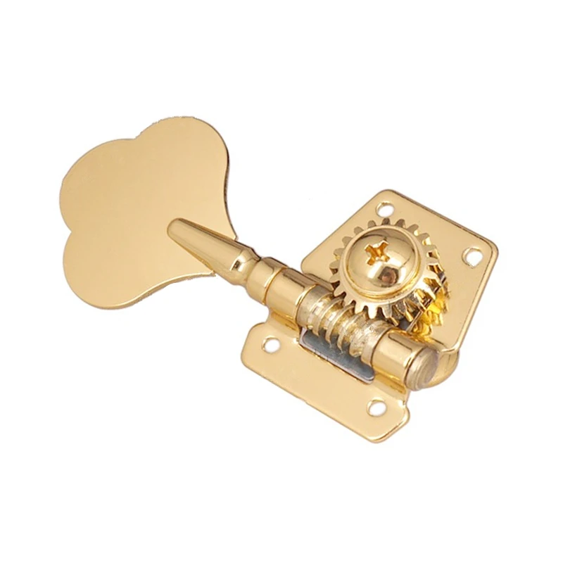 Набор 4R Золотые открытые 4 струны бас тюнинга Колки для гитары аксессуары