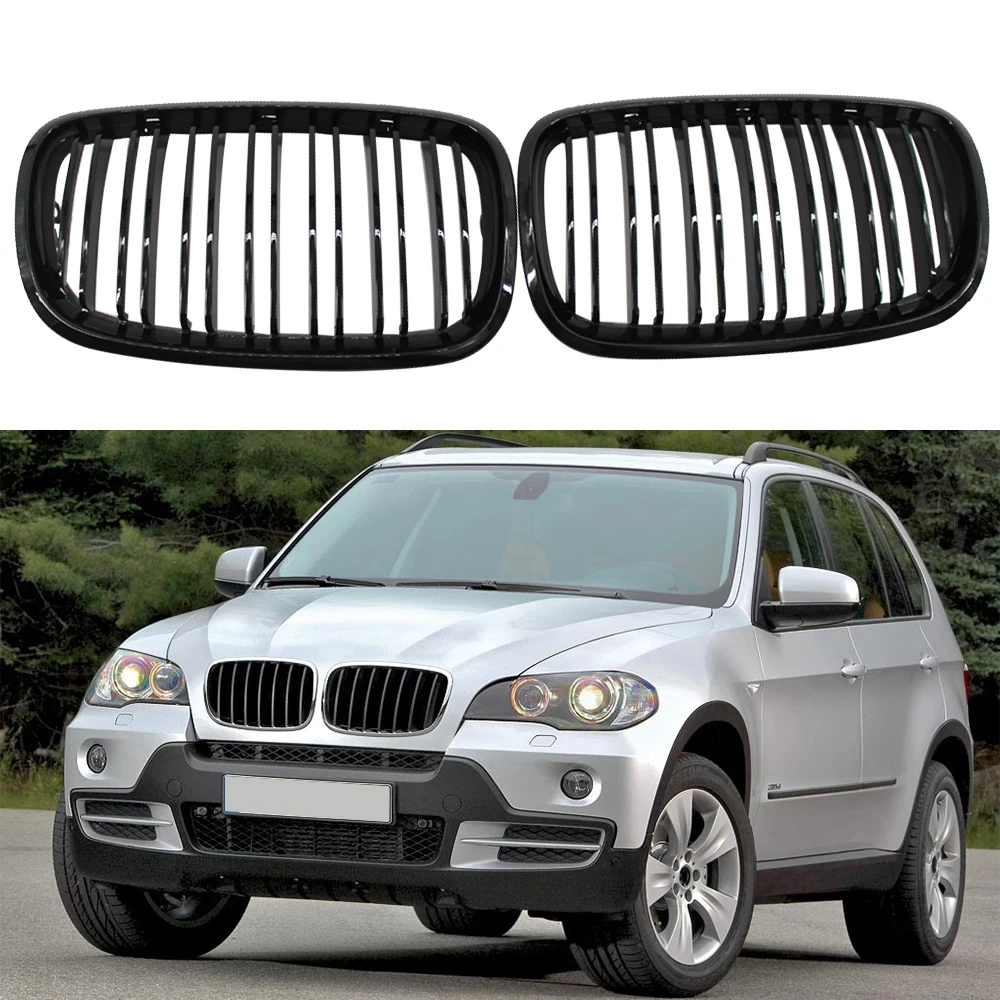 Решетка для радиатора BMW X5 X5M X6 X6M E70 E71 2008 2013 XNC|Гоночные решетки| |
