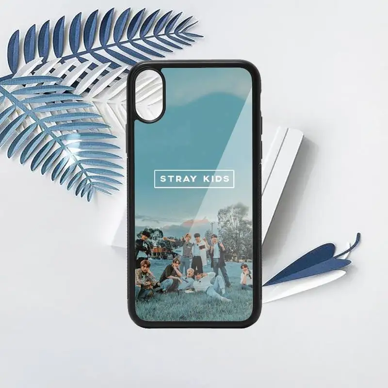 

Stray Kids boys group KPop Phone Case PC for iPhone 11 12 pro XS MAX 8 7 6 6S Plus X 5S SE 2020 XR protective custom capa