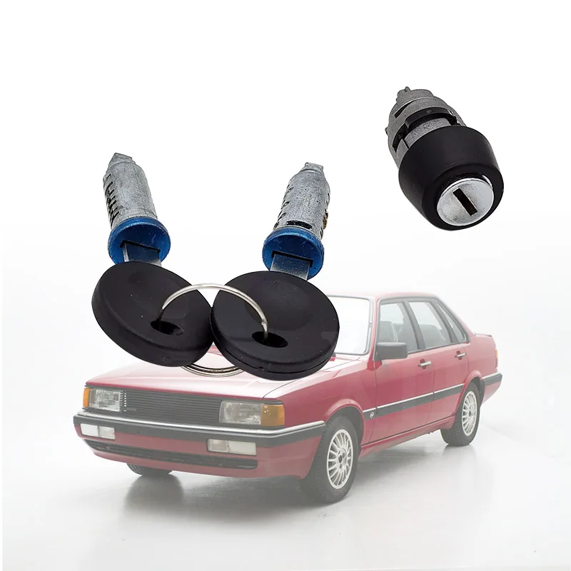 Переключатель зажигания на руль цилиндр с ключом для VW Golf Passat Typ3 Audi 4000 80/90/Avant