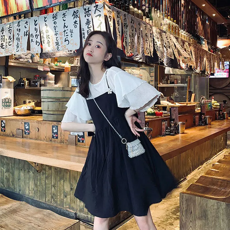 

Летний хипстерский костюм для сестер в западном стиле, очень Сказочный маленький слинг, костюм из двух предметов, женский спортивный костюм...