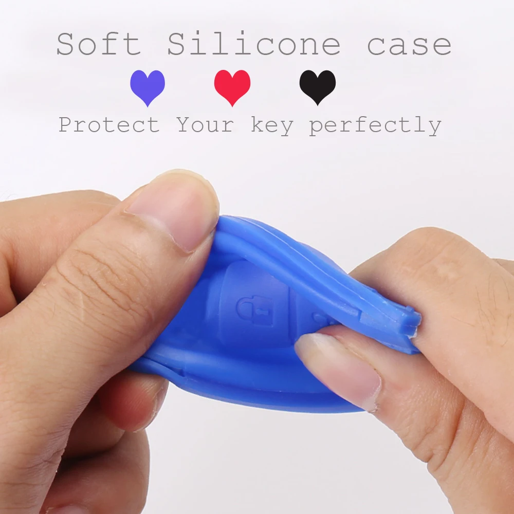 Чехол для автомобильного ключа из углеродного волокна защитный чехол KIA Sportage 2018