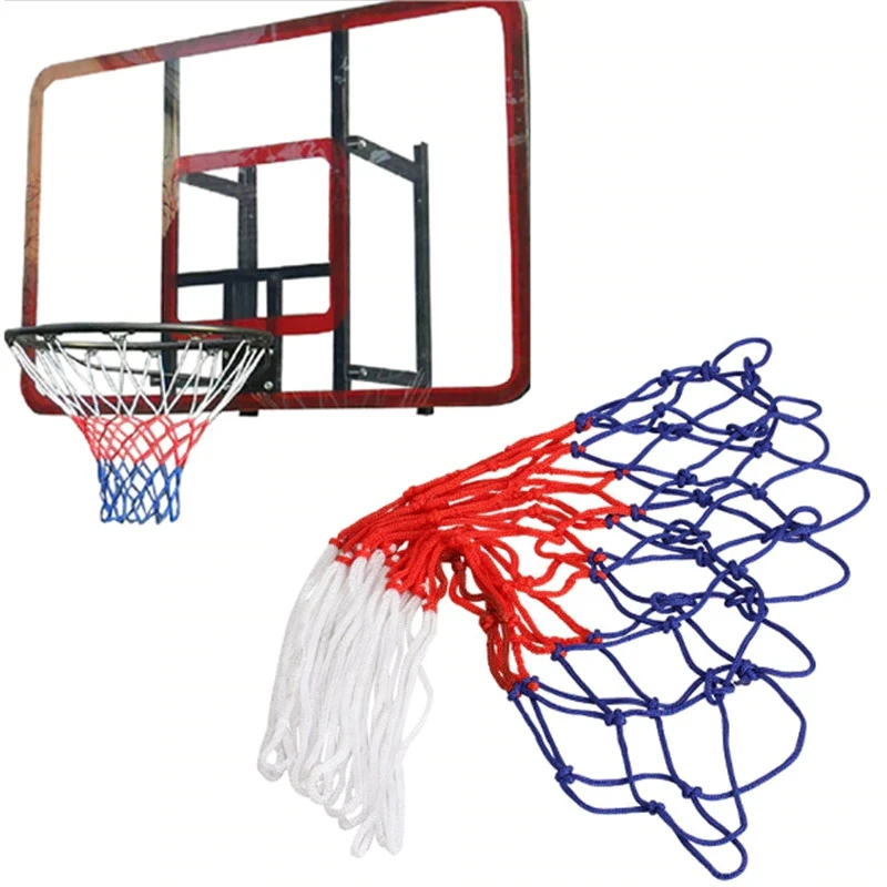 Outdoor Sports Basketball Net Standard Nylon Thread Hoop Mesh Backboard Rim Ball Pum 12 Loops | Спорт и развлечения