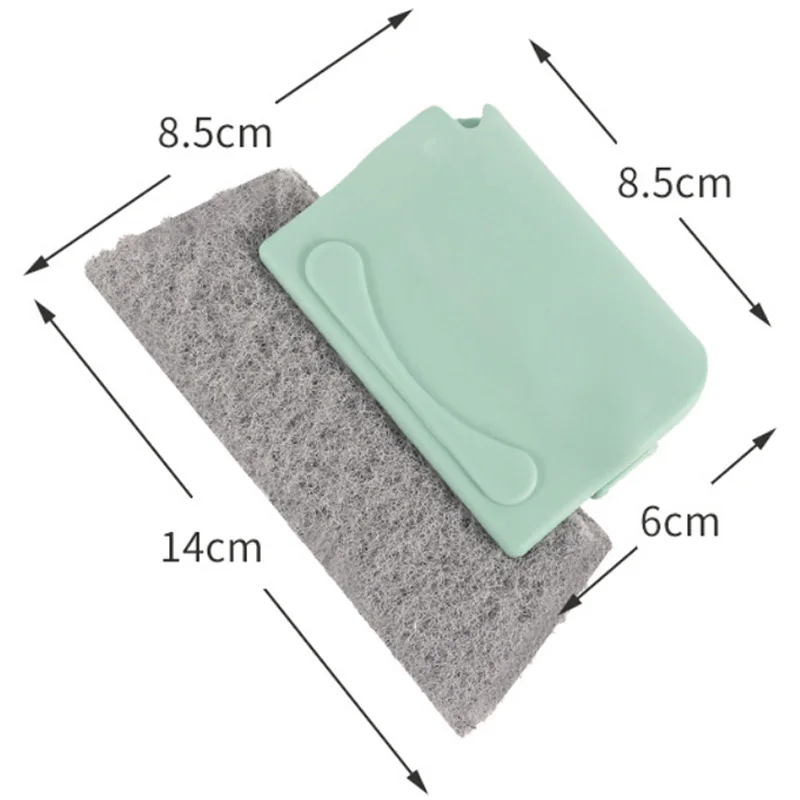 

Window Groove Cleaning Cloth Windowsill Gap Hollow Corner Dust Remover Brush Bathroom Kitchen Cleaning Household Tool Device