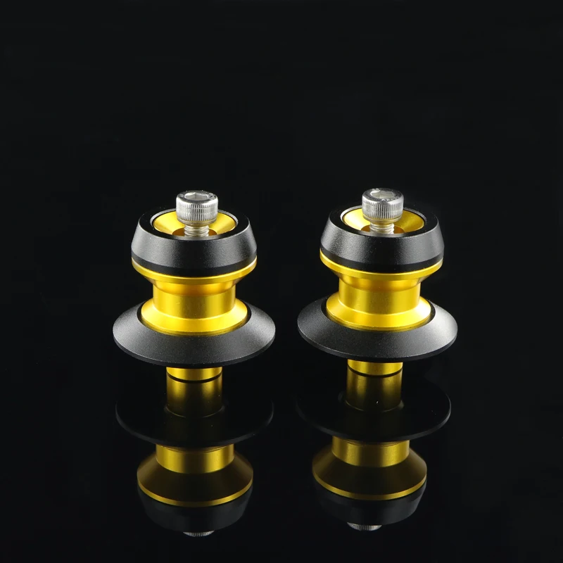 Аксессуары для мотоциклов Yamaha FZ1 FZ8 FZ6 FZ6R CNC алюминиевые катушки с подставкой винты