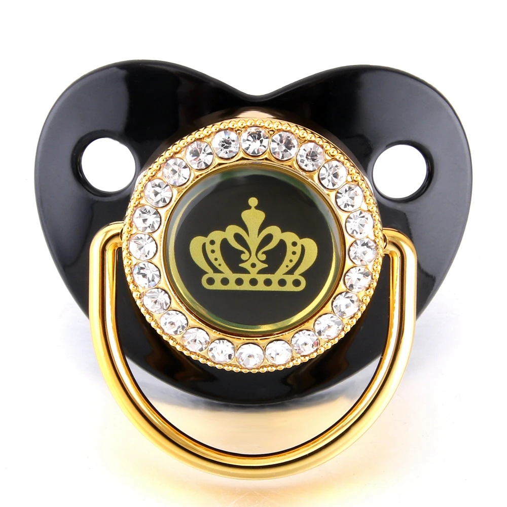 

6 цветов Принцесса Корона детская соска BlingBling Bebe пустышка без латекса силиконовая соска 3 этапа 0-18 месяцев