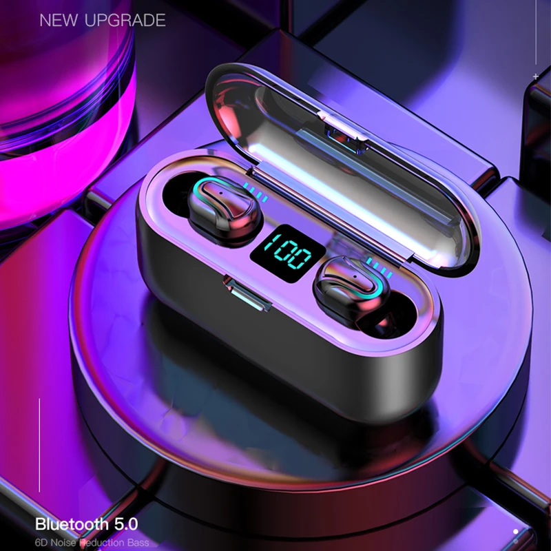 Q32 TWS Hifi водонепроницаемые Bluetooth наушники беспроводные вкладыши глубокий бас