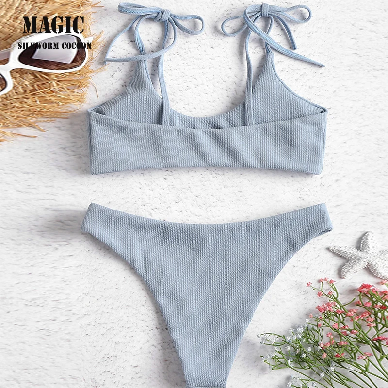 Женский сексуальный купальник на шнуровке купальный костюм новинка 2018 комплект