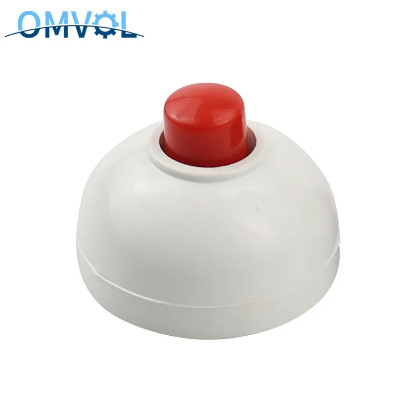 1 шт. кнопочный переключатель Белый Черный Звонок ниппель | Обустройство дома