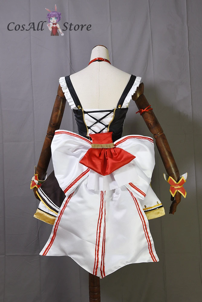 

{CosAll}vtuber Hololive Ookami Mio Cosplay Costume Uniform Dress female Custom made/size