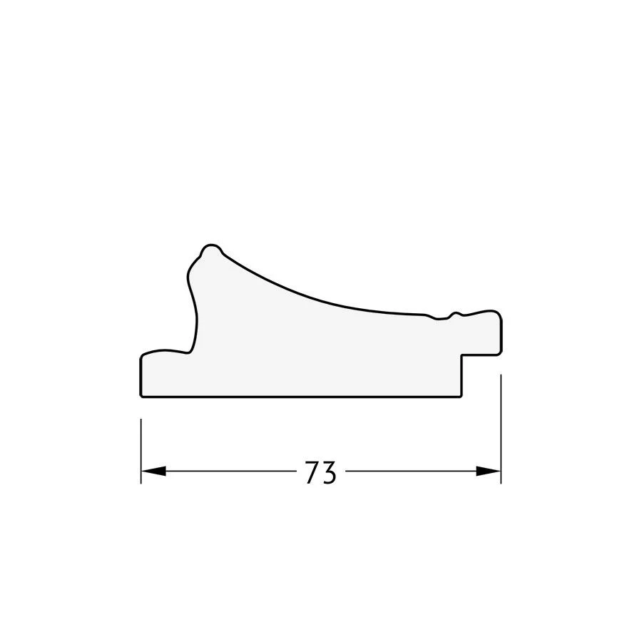 Зеркало с гравировкой поворотное Evoform Exclusive-G 74x156 см в багетной раме - медный