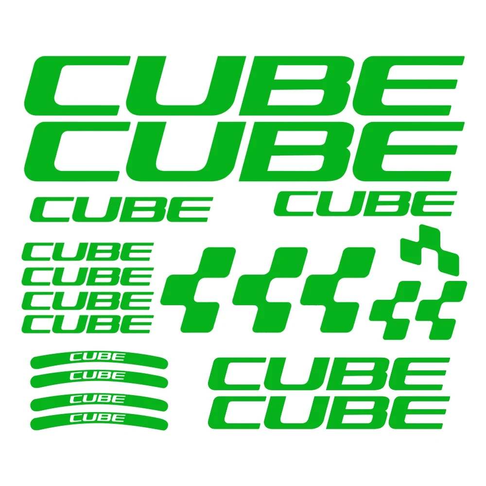 Для CUBE велосипед наклейка s виниловая Рамка Цикл Велосипед тюнинг обод колесная