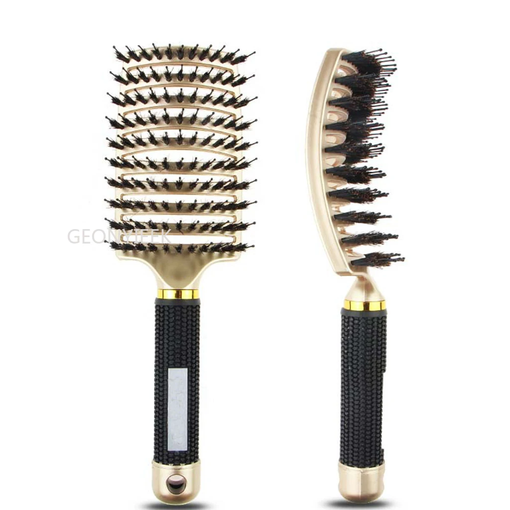 

Anti Klit Hairbrush Women Female Hair Scalp Massage Comb Bristle&nylon Hairbrush Wet Curly Detangle Hair Brush For Salon