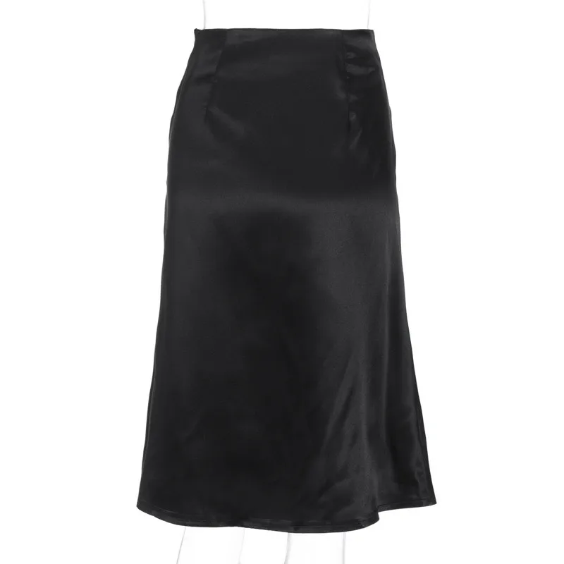 2020 женская летняя юбка Повседневная OL сексуальные юбки в горошек модная