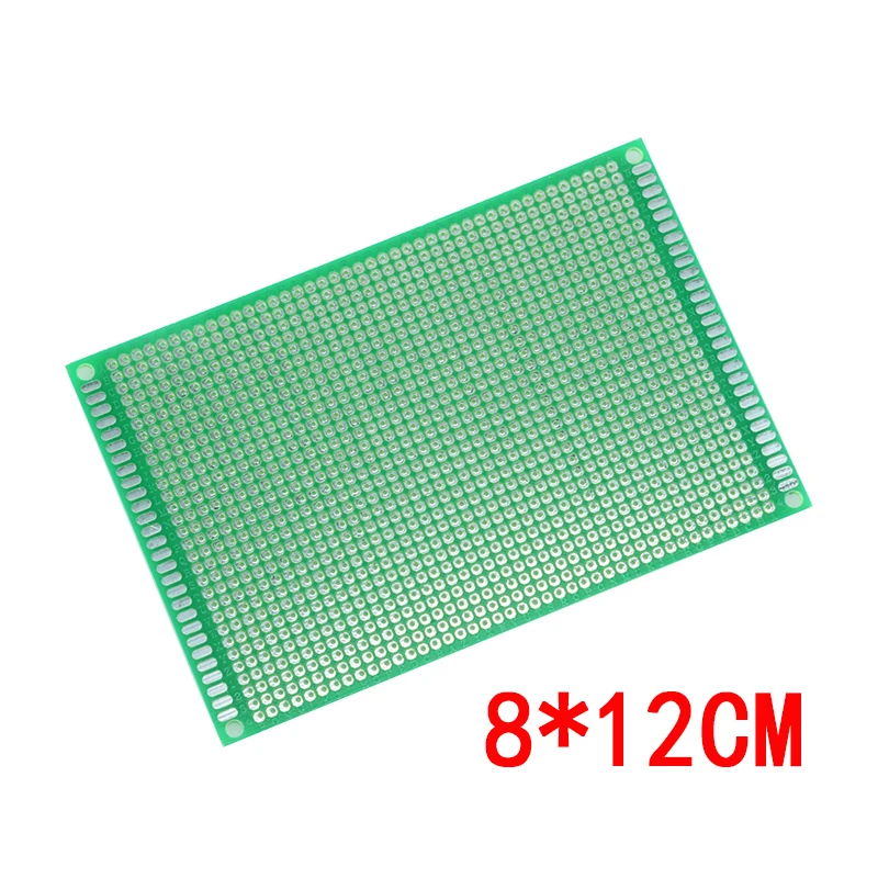 8X12 см двухсторонний медный Прототип pcb 8*12 универсальная плата для Arduino |