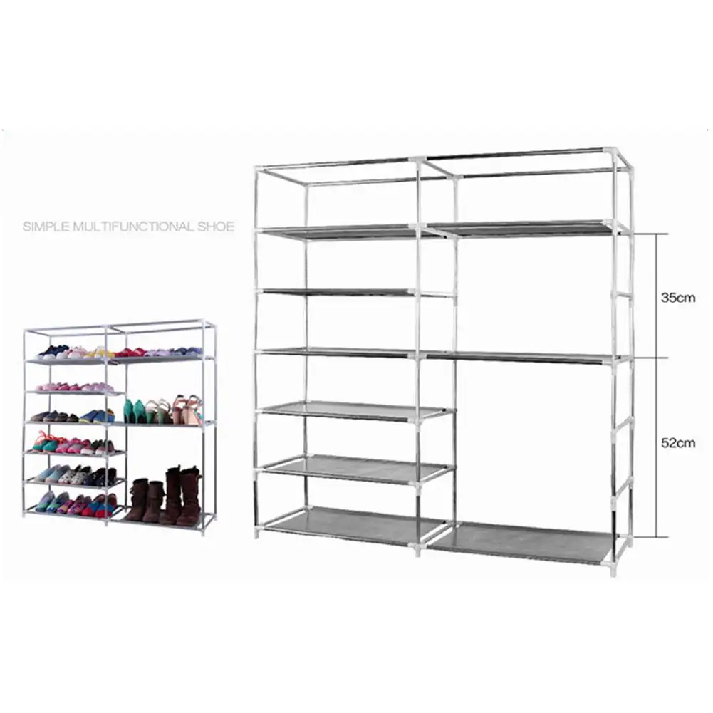 

6 Layers Dustproof Shoes Rack Non-Woven Fabric Shoe Stands Organizer Closet Home Shoes Storage Holders Shelf Cabinet