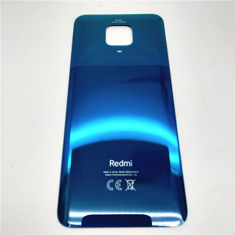 Крышка батарейного отсека для Xiaomi Redmi Note 9S / 9 Pro Max Задняя стеклянная крышка