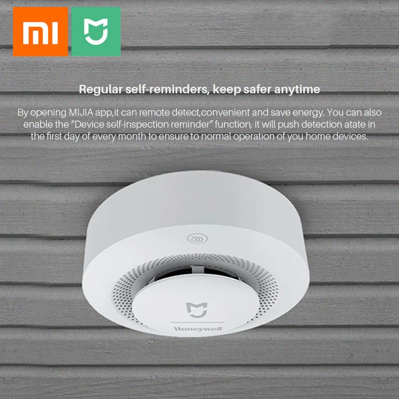 Для Xiaomi Mijia сканер штрих-кода Honeywell пожарная сигнализация датчик дыма газовый