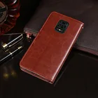 Кожаный чехол-книжка для Xiaomi Redmi Note 9 Pro Max