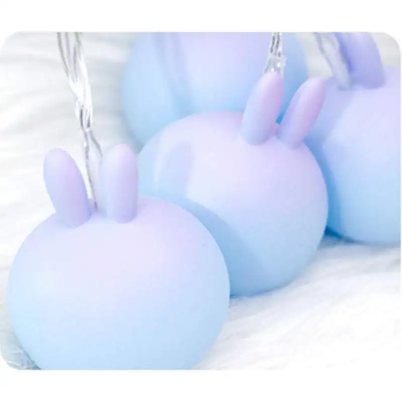 Светодиодный светильник s на батарейках с животными цветной Сказочный для детей