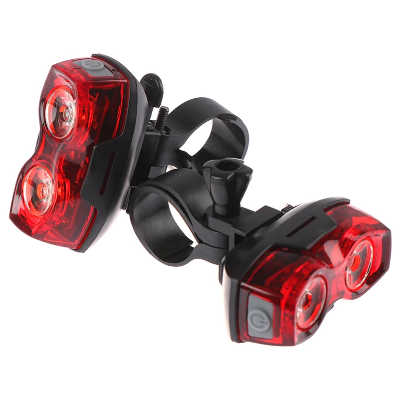 1pc 2LED Bright Bicycle Bike Safe Rear Tail Flashing Back Light Warning Lamp | Автомобили и мотоциклы