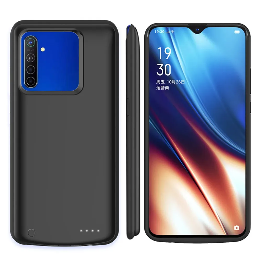 Дополнительный внешний аккумулятор NTSPACE 6500 мАч чехол для OPPO K5 зарядное