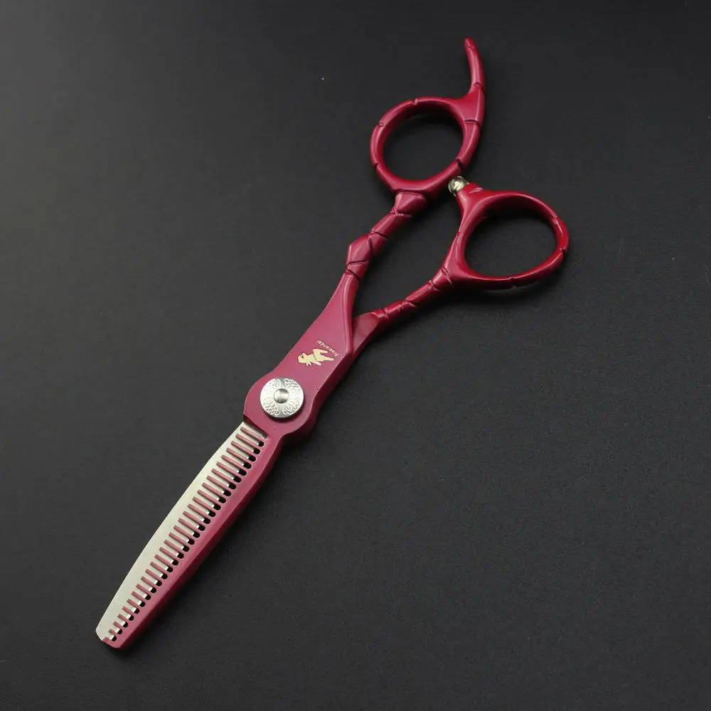 Профессиональные Парикмахерские ножницы 6 дюймов 440C для резки филировочные
