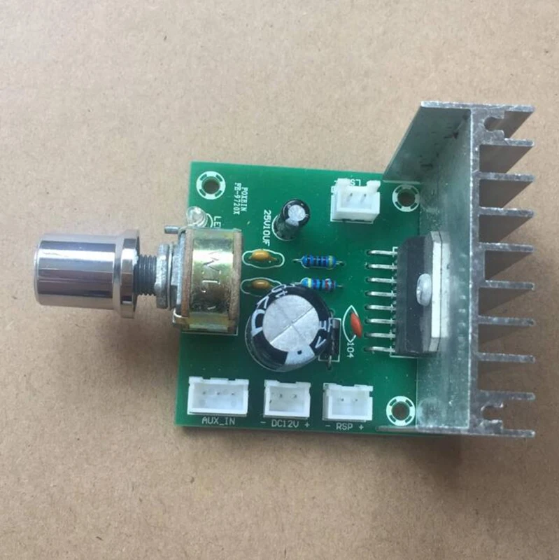 Горячая Tda7297 усилитель мощности плата 2 без Шума Ac и Dc 12V готовая