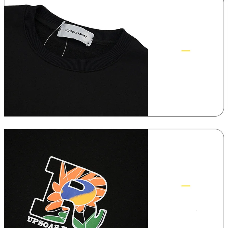 

BOLUBAO Trendy Brand Men Print Hoodies Sweatshirt Men High Street Fashion Pullover Sweatshirt Casual O-Neck Sweatshirts Male