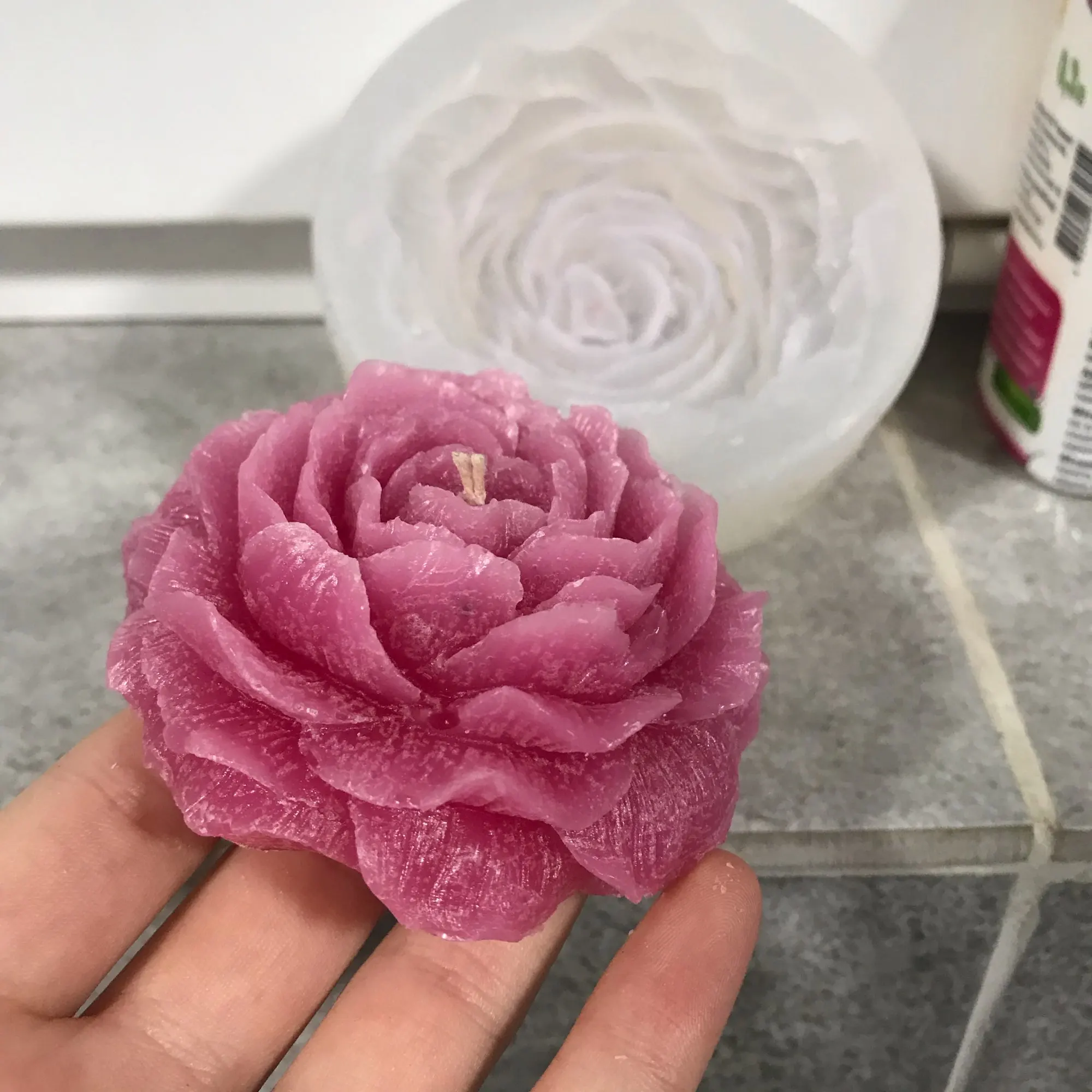 Силиконовые 3d формы для мыла выпечки цветочных тортов изготовления ручной