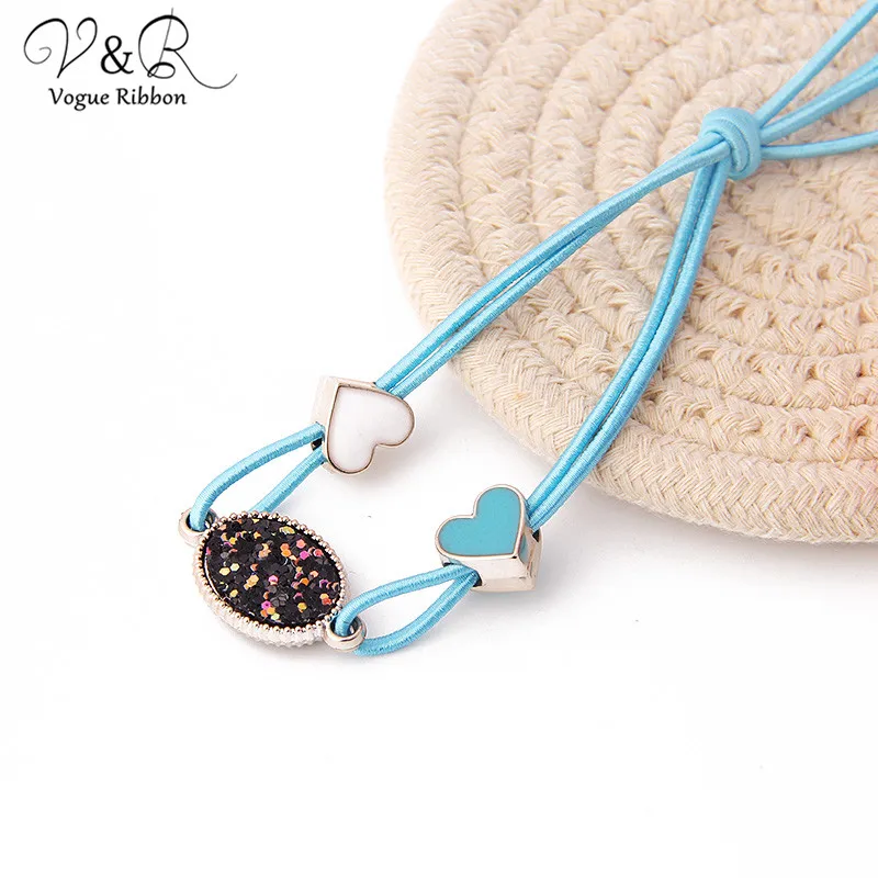 Diy Handmade Jewelry Making Love Heart Charms Pendants Hair Band Accessories Set Components Decoration Fashion Gift | Украшения и