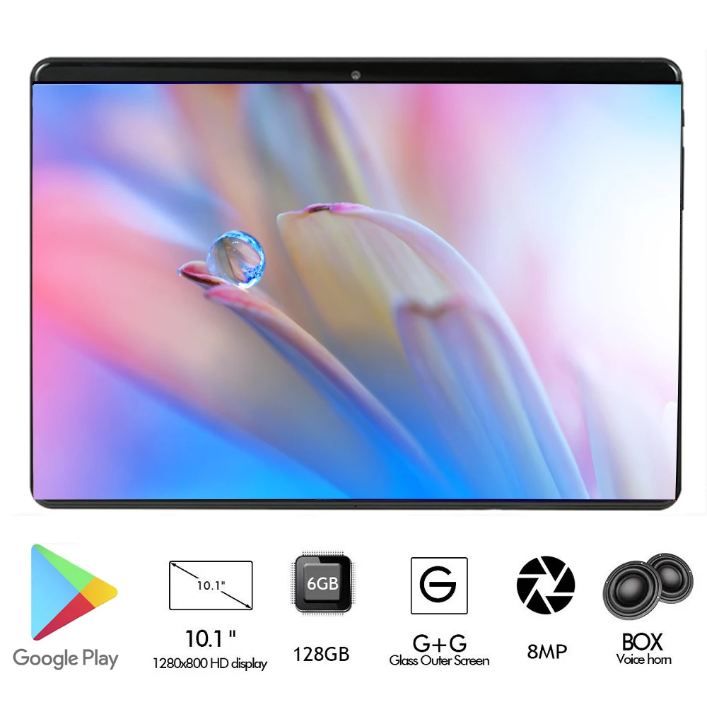 

New 4G Phone Tablet pc 10 Inch Android 9.0 Phone call Tablet 8 core 6GB RAM 128GB ROM WIFI GPS Gaming Tablet FHD Screen Tab 10.1