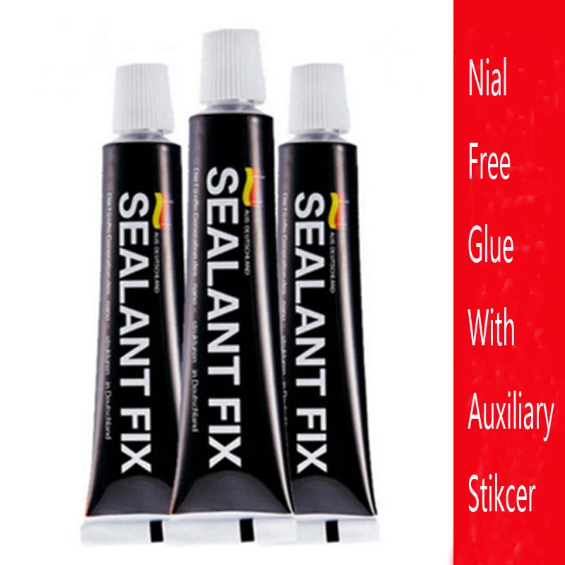 5 шт./лот клей для ногтей герметики стекло зеркало плинтус Крюк Полка