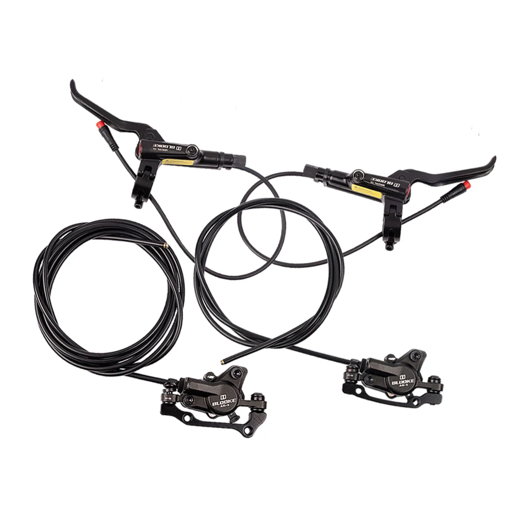 

Hydraulic Disc Brake Set Front 1350mm and Rear 2200mm Aluminum Alloy Hydraulic Disc Brake Set Front and Rear Brake Levers