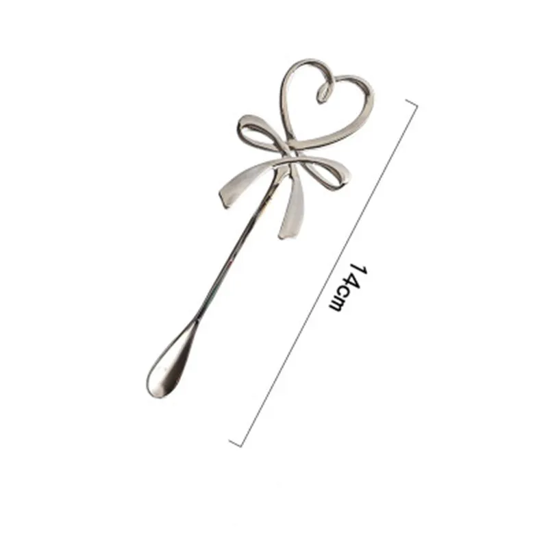 

Creative Stainless Steel Coffee Spoon Mixing Spoon Tea Ice Cream Dessert Spoon Gifts Kitchen Accessories Tableware Decoration